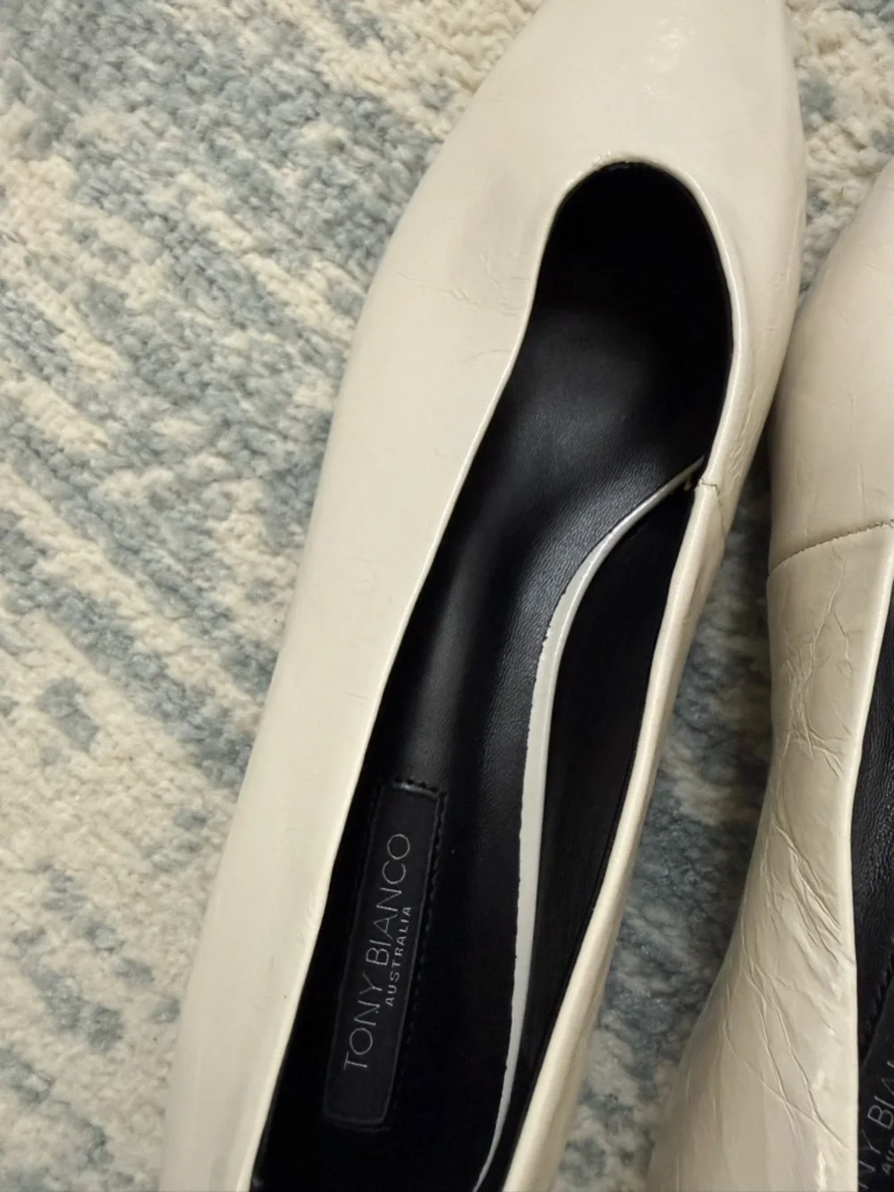 Tony Bianco Cherry Pointed Toe Kitten Heel Pump - Picture 4 of 8